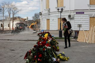 Memorial improvisado
